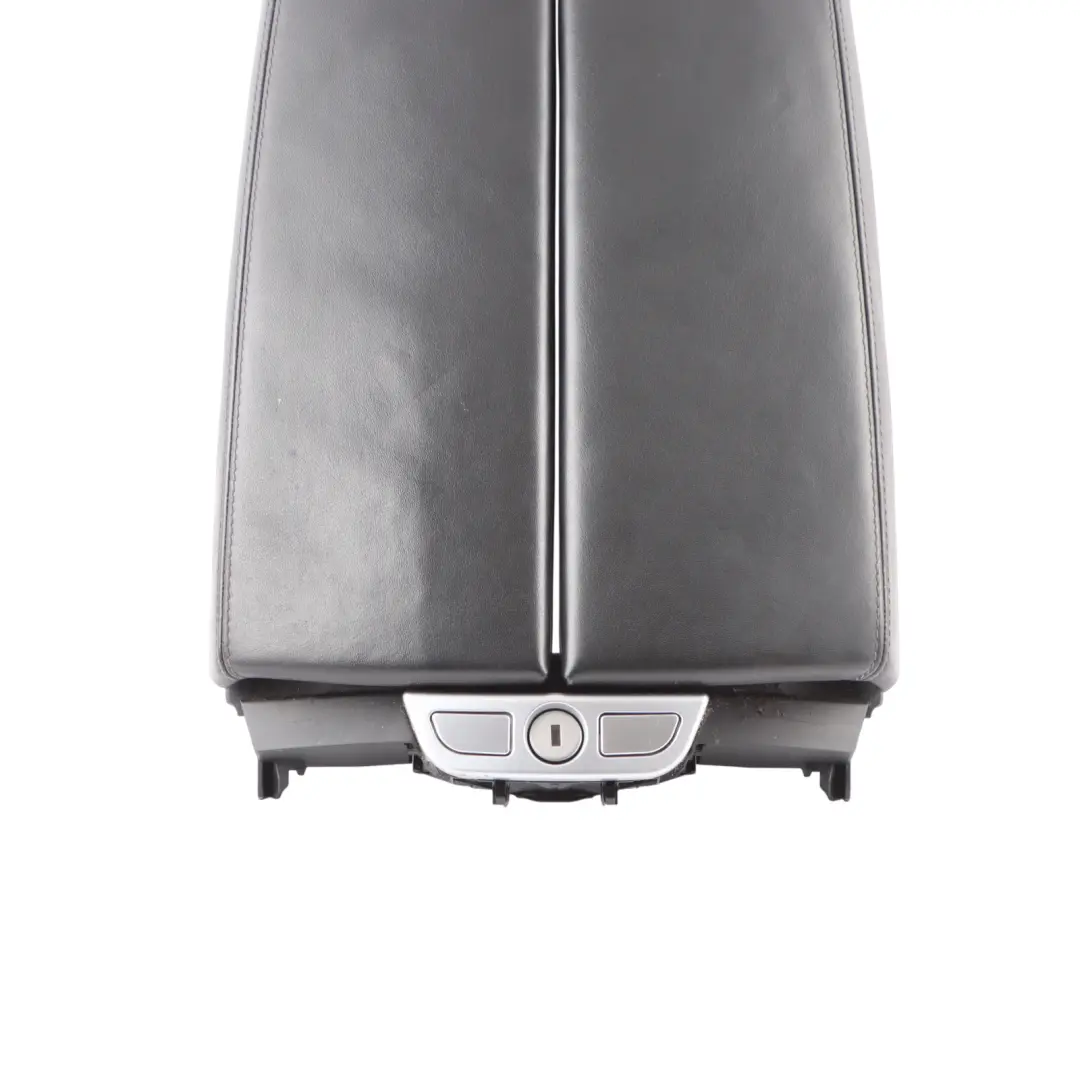 BMW F13 LCI M6 Armrest Centre Console Cover Front Leather Merino Black - SKU 8066428 - Part number 8066428