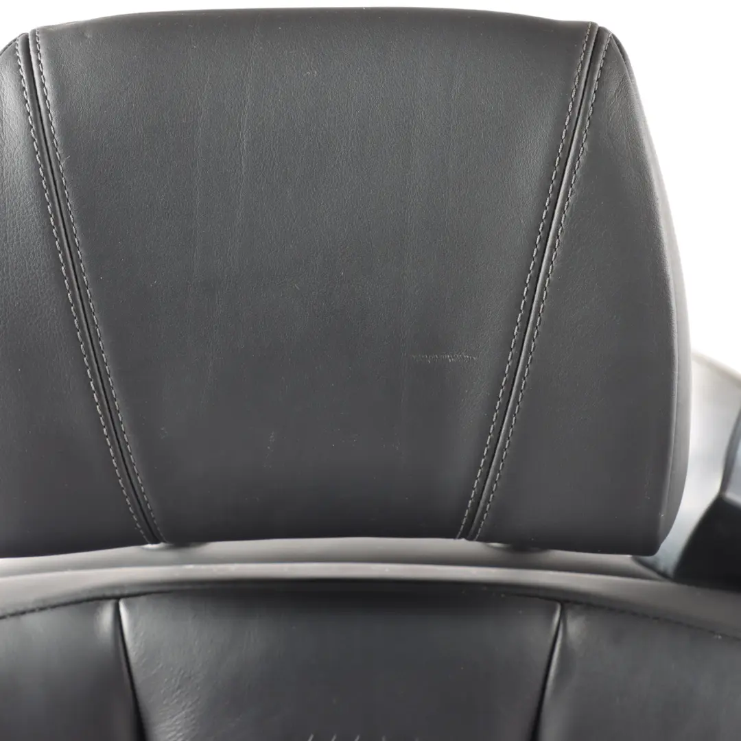 Front Left N/S Heated Memory Leather Merino Black to BMW F12 F13 LCI M6 Seat with Part number 8066599 BMW F12 F13 LCI M6 Seat Front Left N/S Heated Memory Leather Merino Black - SKU 8066599 - Part number 8066599