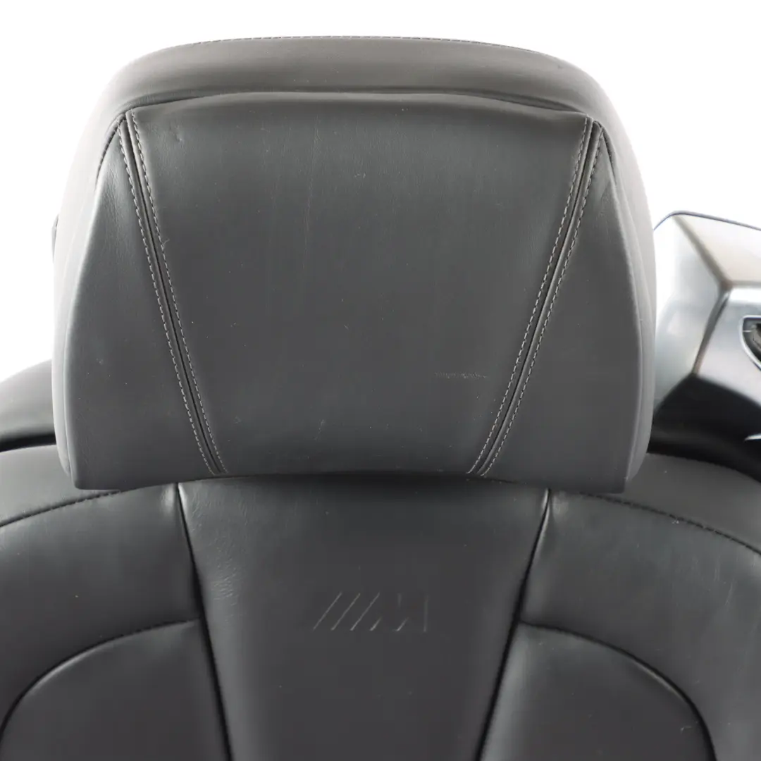 Front Left N/S Heated Memory Leather Merino Black to BMW F12 F13 LCI M6 Seat with Part number 8066599 BMW F12 F13 LCI M6 Seat Front Left N/S Heated Memory Leather Merino Black - SKU 8066599 - Part number 8066599