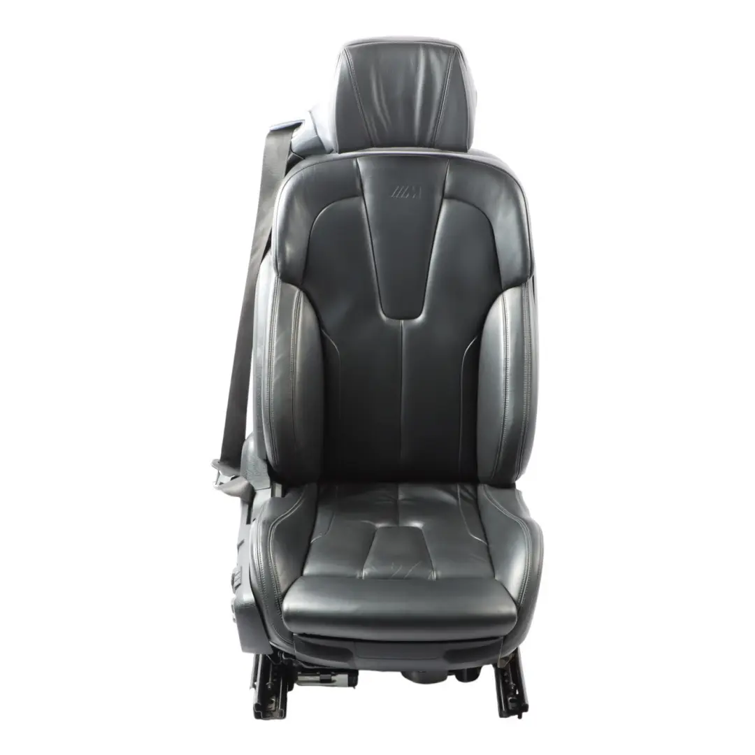 Front Right O/S Heated Memory Leather Merino Black to BMW F12 F13 LCI M6 Seat with Part number 8066600 BMW F12 F13 LCI M6 Seat Front Right O/S Heated Memory Leather Merino Black - SKU 8066600 - Part number 8066600