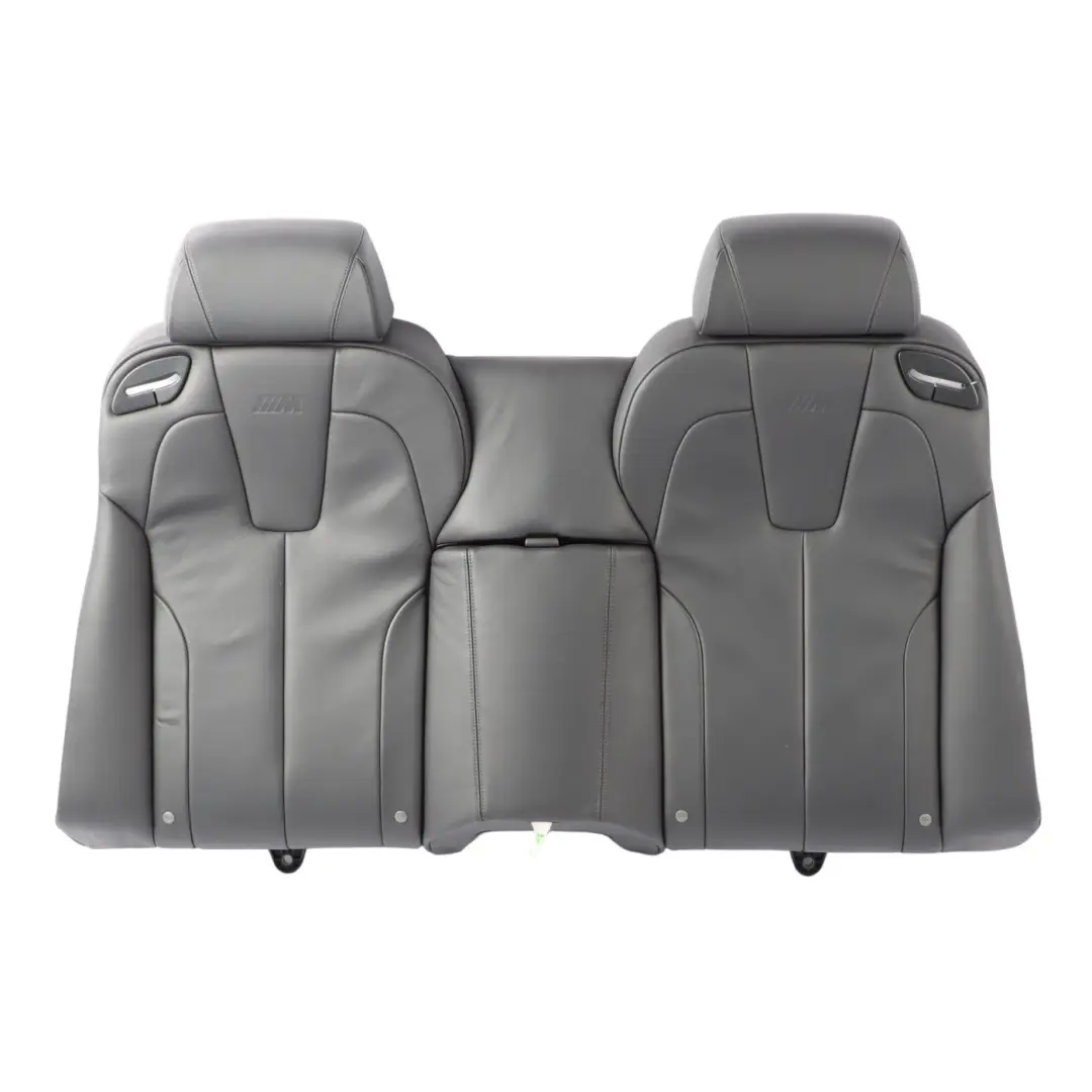 BMW F12 F13 M6 Rear Seat Backrest Bench Back Cover Leather Merino Black - SKU 8066614 - Part number 8066614