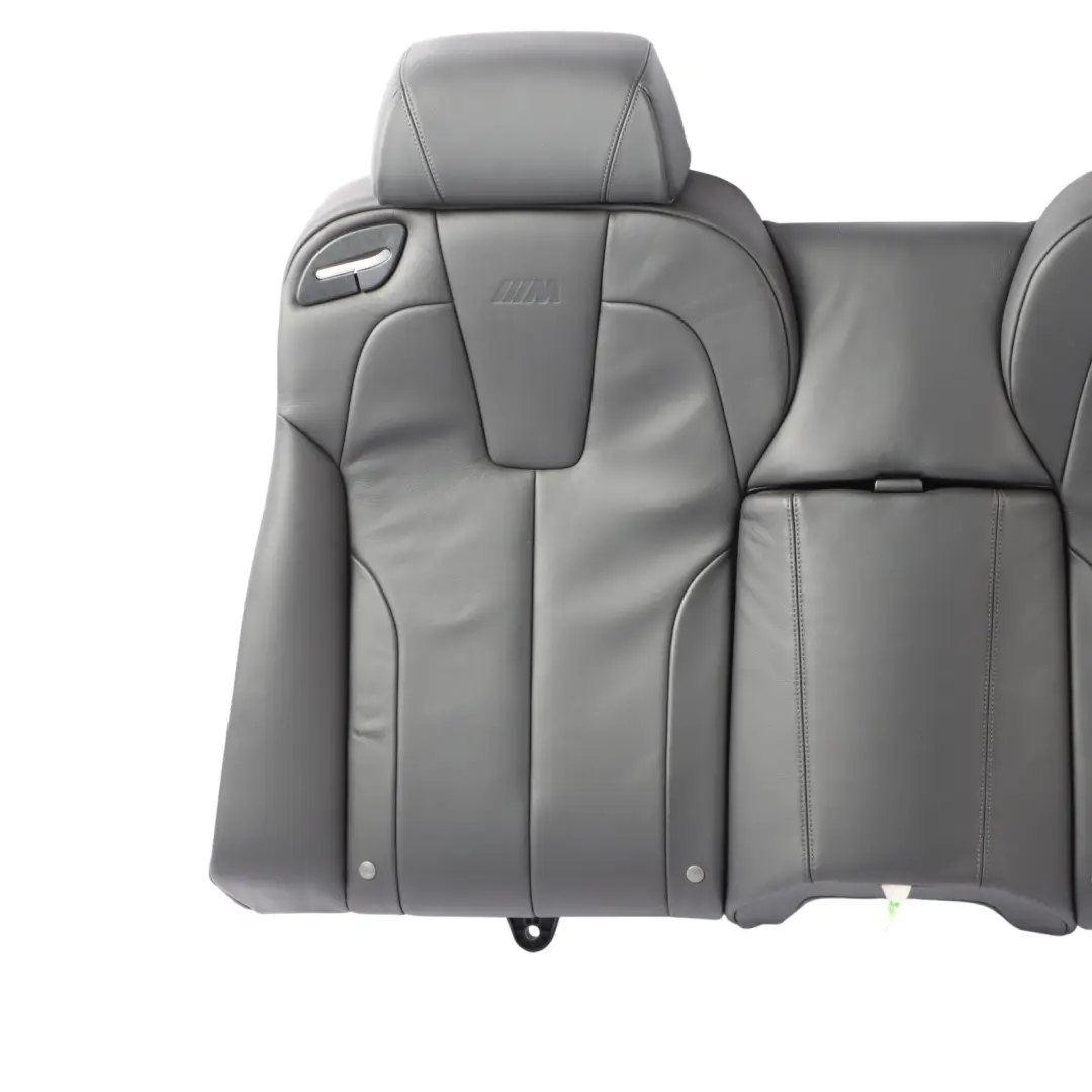 BMW F12 F13 M6 Rear Seat Backrest Bench Back Cover Leather Merino Black - SKU 8066614 - Part number 8066614