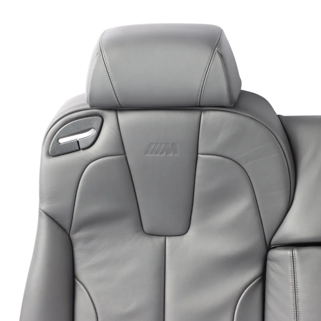 Backrest Bench Back Cover Leather Merino Black to BMW F12 F13 M6 Rear Seat with Part number 8066614 BMW F12 F13 M6 Rear Seat Backrest Bench Back Cover Leather Merino Black - SKU 8066614 - Part number 8066614