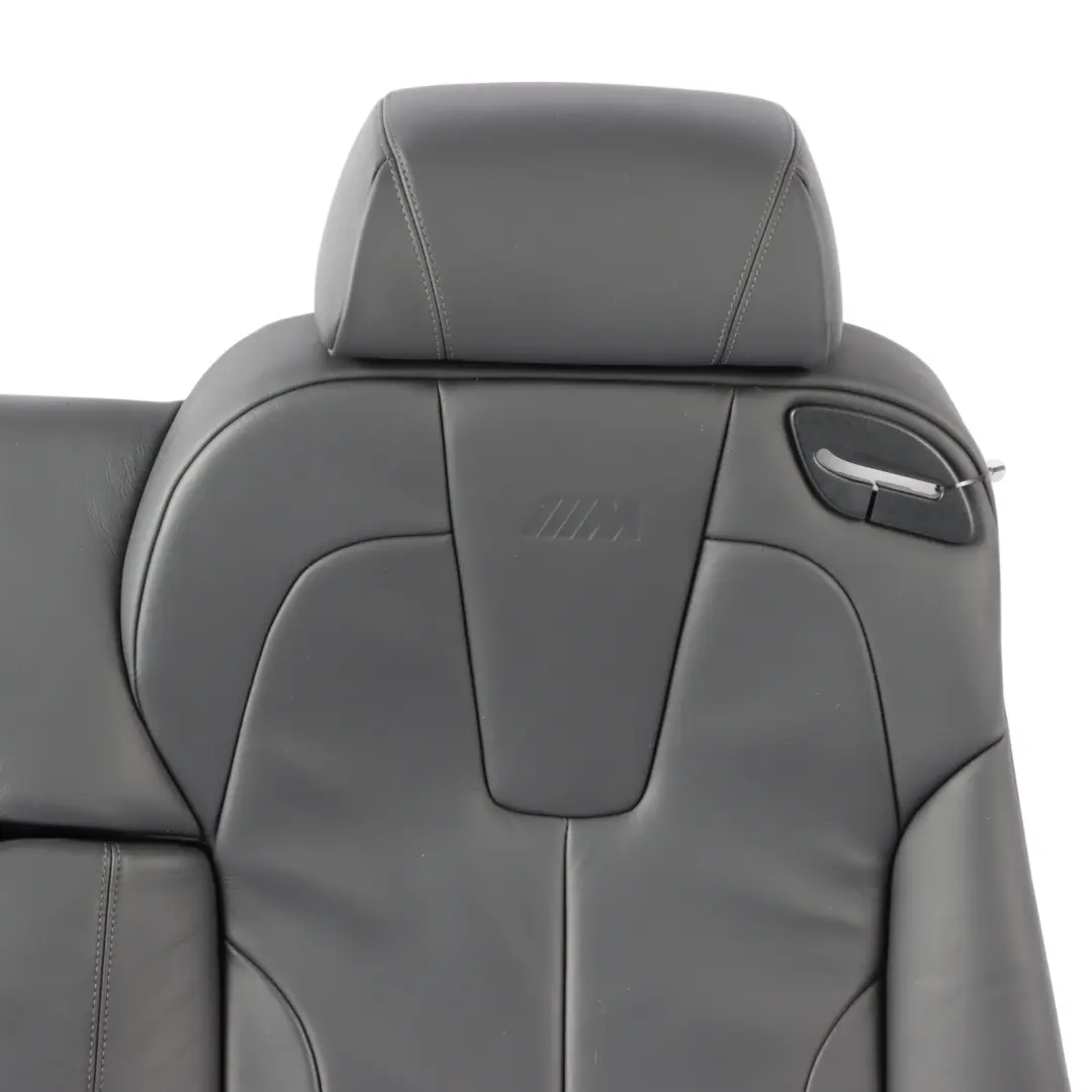 Backrest Bench Back Cover Leather Merino Black to BMW F12 F13 M6 Rear Seat with Part number 8066614 BMW F12 F13 M6 Rear Seat Backrest Bench Back Cover Leather Merino Black - SKU 8066614 - Part number 8066614