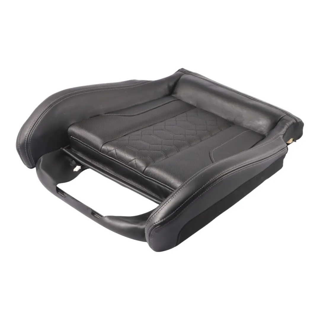 Siedzisko Fotela Przód Grzane Skóra Merino Czarna do BMW X3 M F97 M Sport o numerze 8067159 BMW X3 M F97 M Sport Siedzisko Fotela Przód Grzane Skóra Merino Czarna - SKU 8067159 - Numer Części 8067159