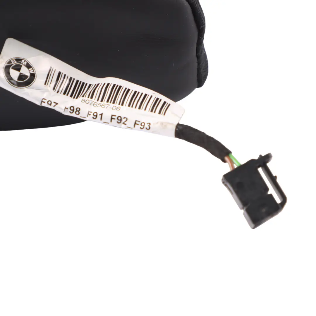 BMW X3 M F97 Sport Vorder Sitz Bezug Links Rechts Beheiztes Leder Merino Schwarz - SKU 8067159 - Teilenummer 8067159