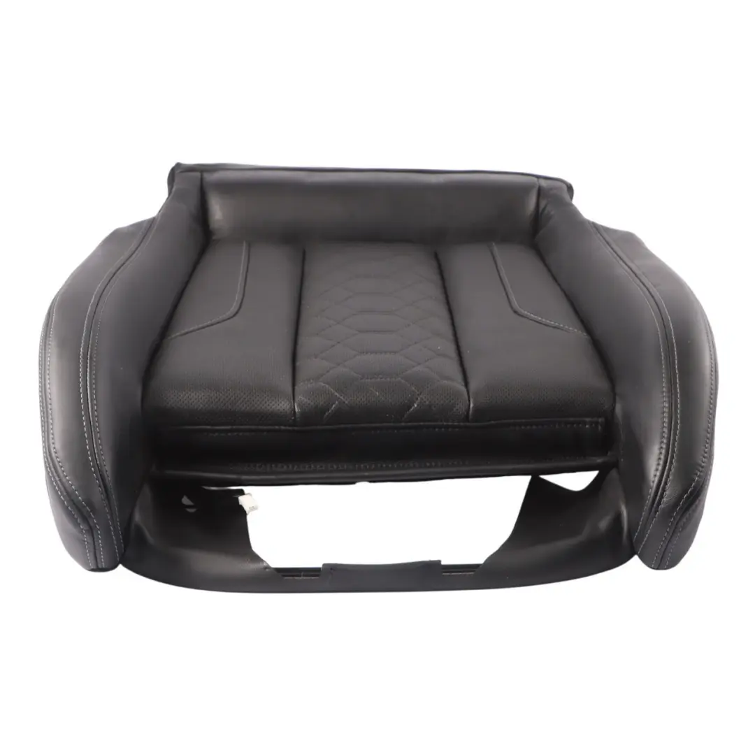 BMW X3 M F97 Sport Vorder Sitz Bezug Links Rechts Beheiztes Leder Merino Schwarz - SKU 8067159 - Teilenummer 8067159