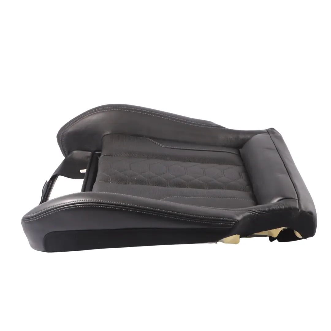 BMW X3 M F97 Sport Vorder Sitz Bezug Links Rechts Beheiztes Leder Merino Schwarz - SKU 8067159 - Teilenummer 8067159