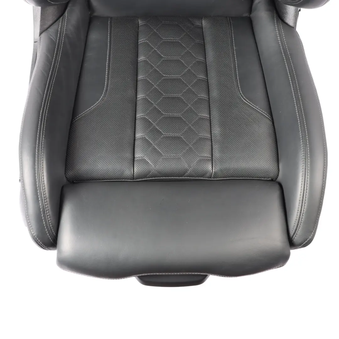 BMW X4 M F98 Sport Seat Front Right O/S Interior Heated Leather Merino Black - SKU 8067169 - Part number 8067169