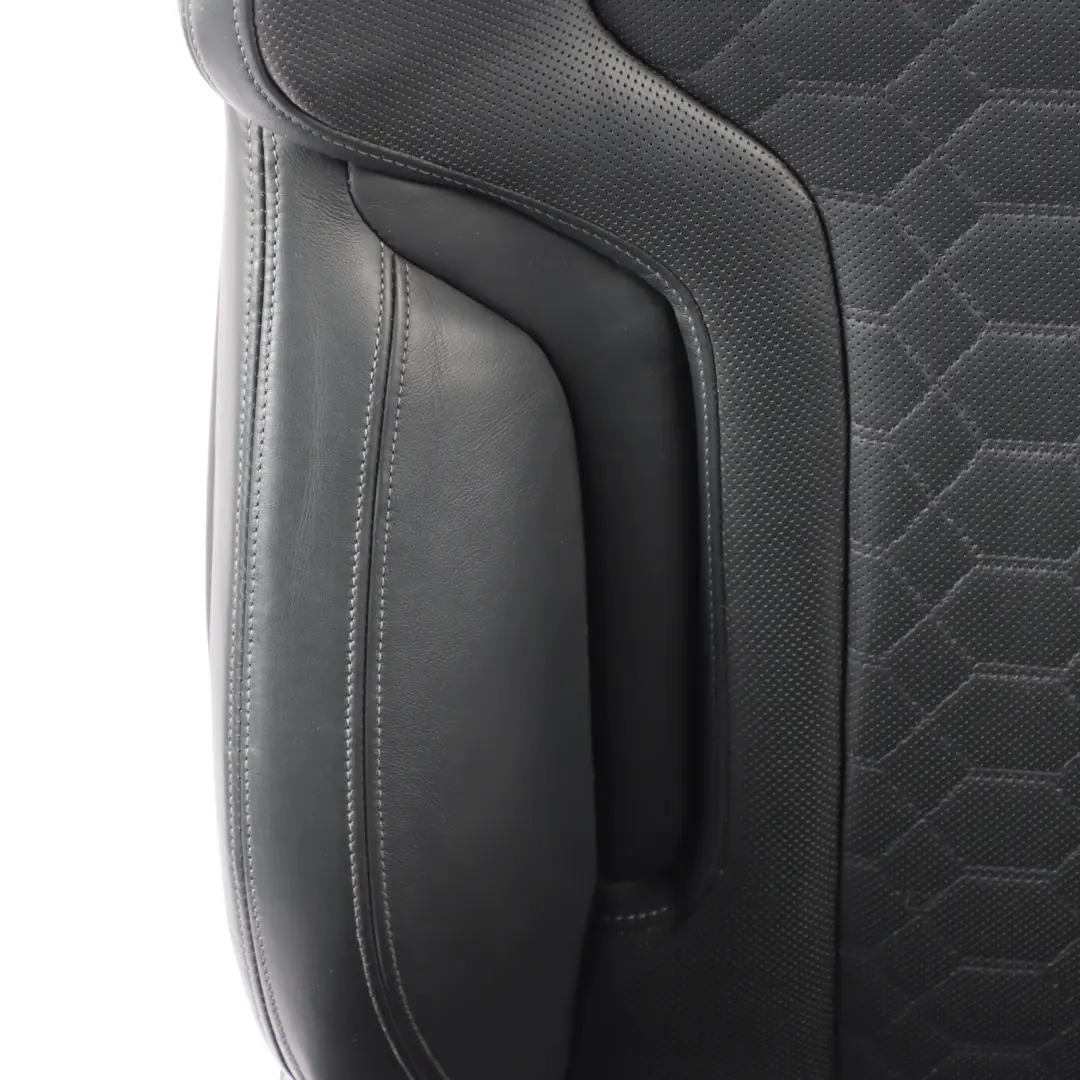 Front Right O/S Interior Heated Leather Merino Black to BMW X4 M F98 Sport Seat with Part number 8067169 BMW X4 M F98 Sport Seat Front Right O/S Interior Heated Leather Merino Black - SKU 8067169 - Part number 8067169
