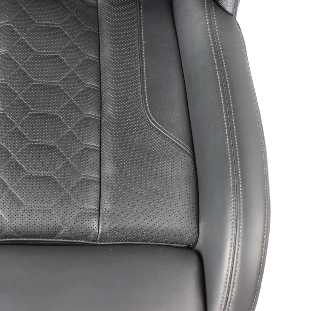 Front Right O/S Interior Heated Leather Merino Black to BMW X4 M F98 Sport Seat with Part number 8067169 BMW X4 M F98 Sport Seat Front Right O/S Interior Heated Leather Merino Black - SKU 8067169 - Part number 8067169