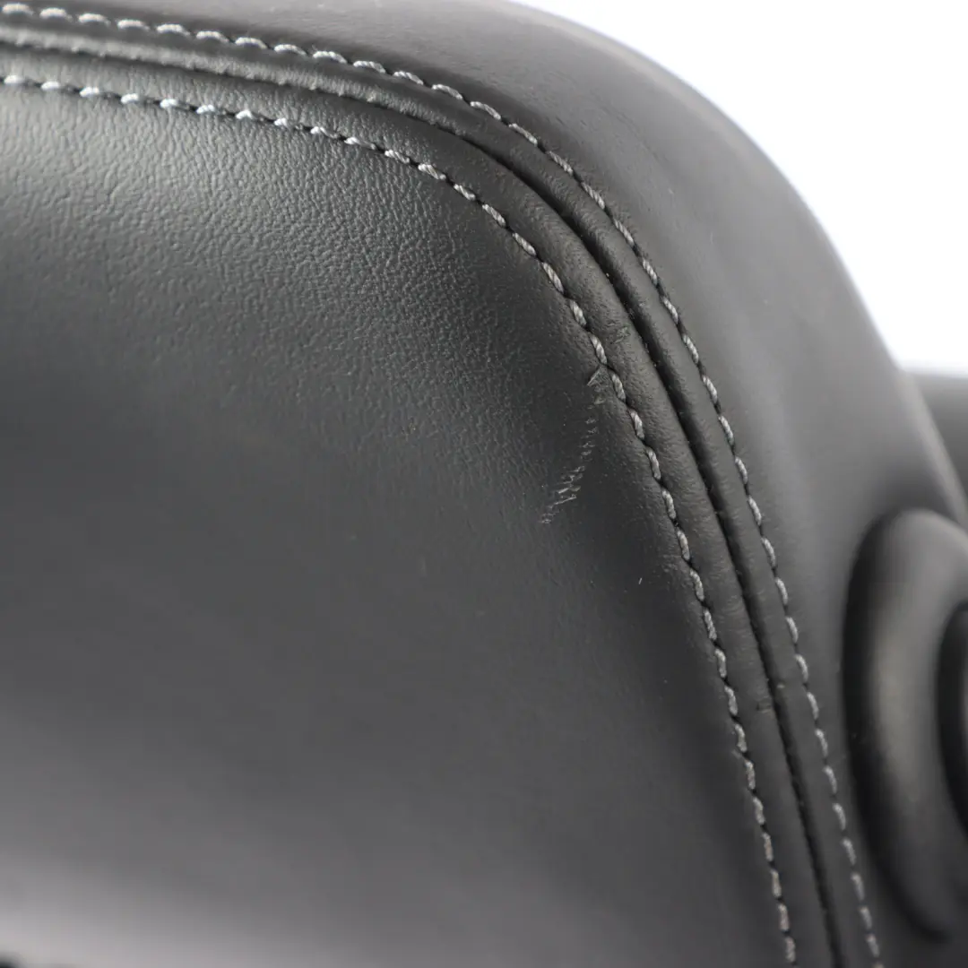 Backrest Cover Rear Left N/S Leather Merino Black to BMW X3 F97 X4 F98 M Rear Seat with Part number 8067199 BMW X3 F97 X4 F98 M Rear Seat Backrest Cover Rear Left N/S Leather Merino Black - SKU 8067199 - Part number 8067199