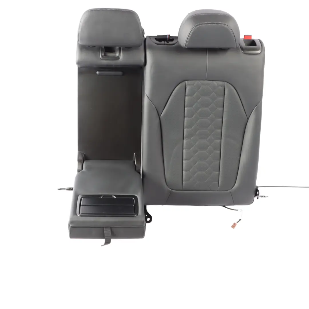 Backrest Cover Rear Left N/S Leather Merino Black to BMW X3 F97 X4 F98 M Rear Seat with Part number 8067199 BMW X3 F97 X4 F98 M Rear Seat Backrest Cover Rear Left N/S Leather Merino Black - SKU 8067199 - Part number 8067199