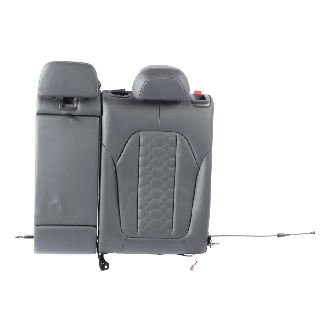 Backrest Cover Rear Left N/S Leather Merino Black to BMW X3 F97 X4 F98 M Rear Seat with Part number 8067199 BMW X3 F97 X4 F98 M Rear Seat Backrest Cover Rear Left N/S Leather Merino Black - SKU 8067199 - Part number 8067199