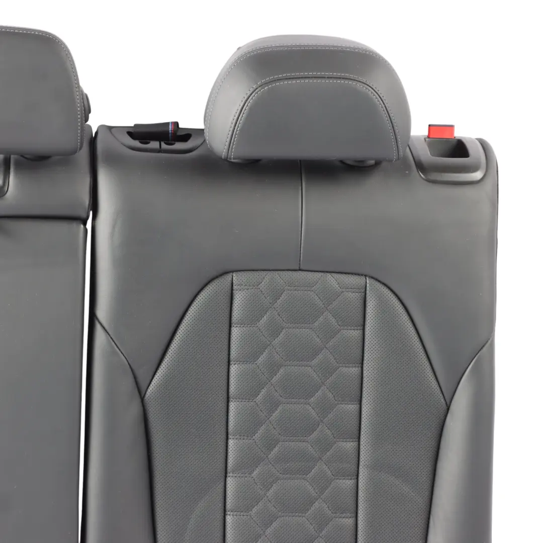 Backrest Cover Rear Left N/S Leather Merino Black to BMW X3 F97 X4 F98 M Rear Seat with Part number 8067199 BMW X3 F97 X4 F98 M Rear Seat Backrest Cover Rear Left N/S Leather Merino Black - SKU 8067199 - Part number 8067199