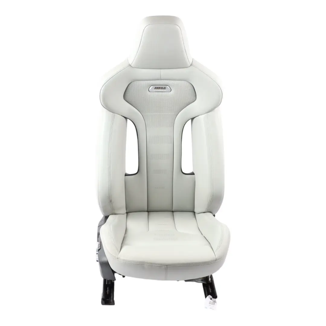 Front Right O/S Heated Memory Leather Merino Silverstone to BMW F82 M4 Seat with Part number 8069552 BMW F82 M4 Seat Front Right O/S Heated Memory Leather Merino Silverstone - SKU 8069552 - Part number 8069552