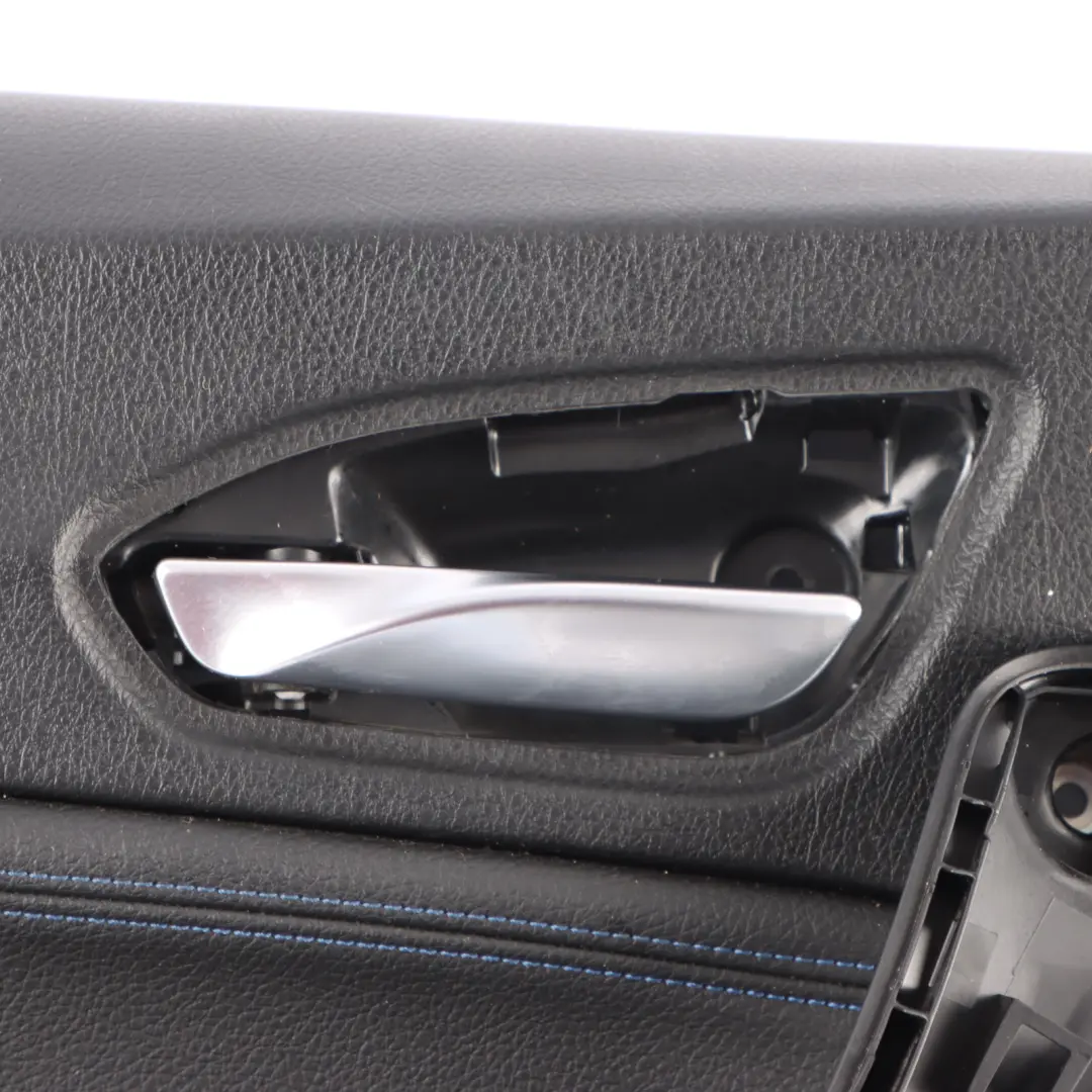 Door Card Front Left N/S Door Lining Panel Leather Black to BMW F22 with Part number 8070073 BMW F22 Door Card Front Left N/S Door Lining Panel Leather Black - SKU 8070073 - Part number 8070073