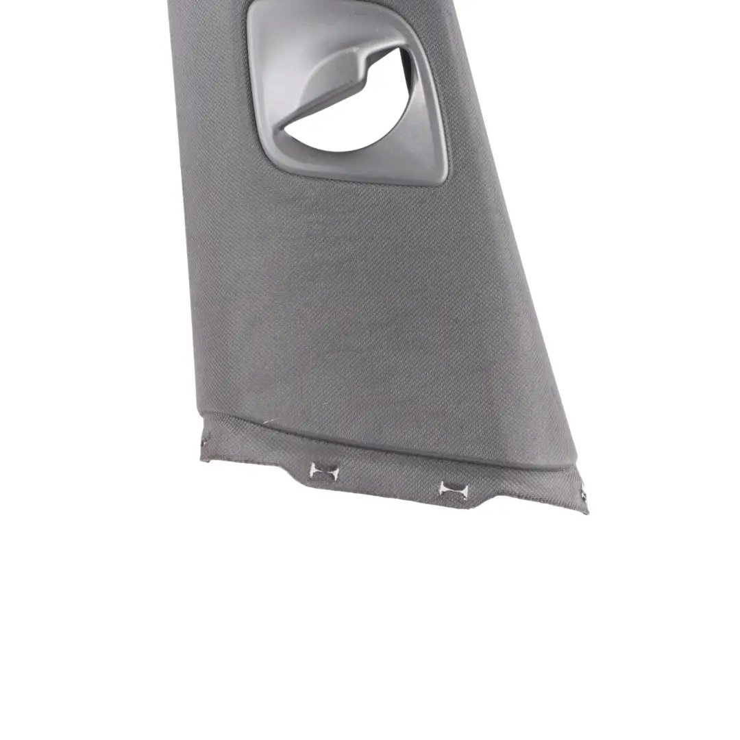 B-Pillar Cover Left Column Upper Trim Panel Anthracite para BMW G32 con número de pieza 8070681 BMW G32 B-Pillar Cover Left Column Upper Trim Panel Anthracite - SKU 8070681 - Número de pieza 8070681