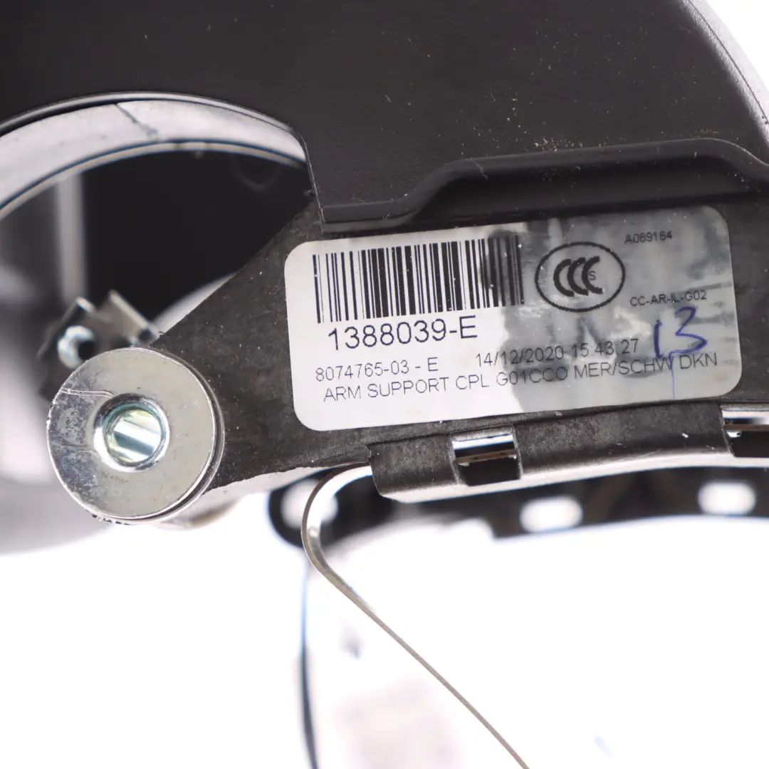 Podłokietnik Konsoli Środkowej Skóra do BMW X3 F97 X4 F98 o numerze 8074765 BMW X3 F97 X4 F98 Podłokietnik Konsoli Środkowej Skóra - SKU 8091153 - Numer Części 8074765