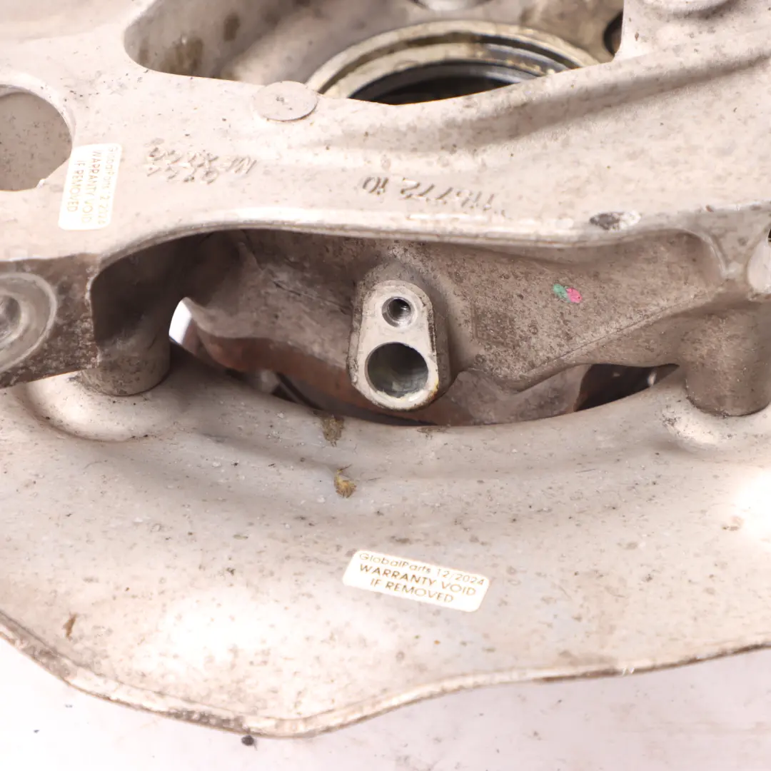 Eje Trasero Suspensión Montaje Rueda Buje Portador Izquierda para BMW X4 F98 con número de pieza 8091551 BMW X4 F98 Eje Trasero Suspensión Montaje Rueda Buje Portador Izquierda - SKU 8091551 - Número de pieza 8091551