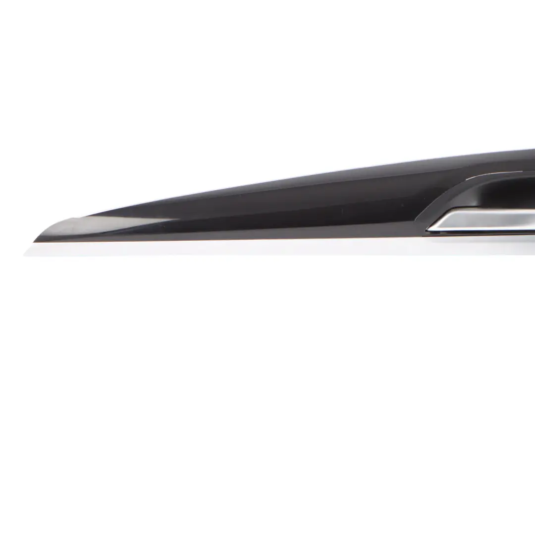 Door Card Strip Front Left N/S Moulding Trim Piano Lacquer Black to BMW F98 G01 G02 with Part number 8093517 BMW F98 G01 G02 Door Card Strip Front Left N/S Moulding Trim Piano Lacquer Black - SKU 8093517 - Part number 8093517