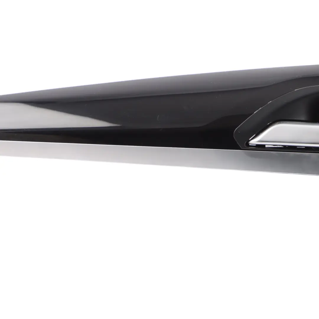 Door Card Strip Front Left N/S Moulding Trim Piano Lacquer Black to BMW F98 G01 G02 with Part number 8093517 BMW F98 G01 G02 Door Card Strip Front Left N/S Moulding Trim Piano Lacquer Black - SKU 8093517 - Part number 8093517