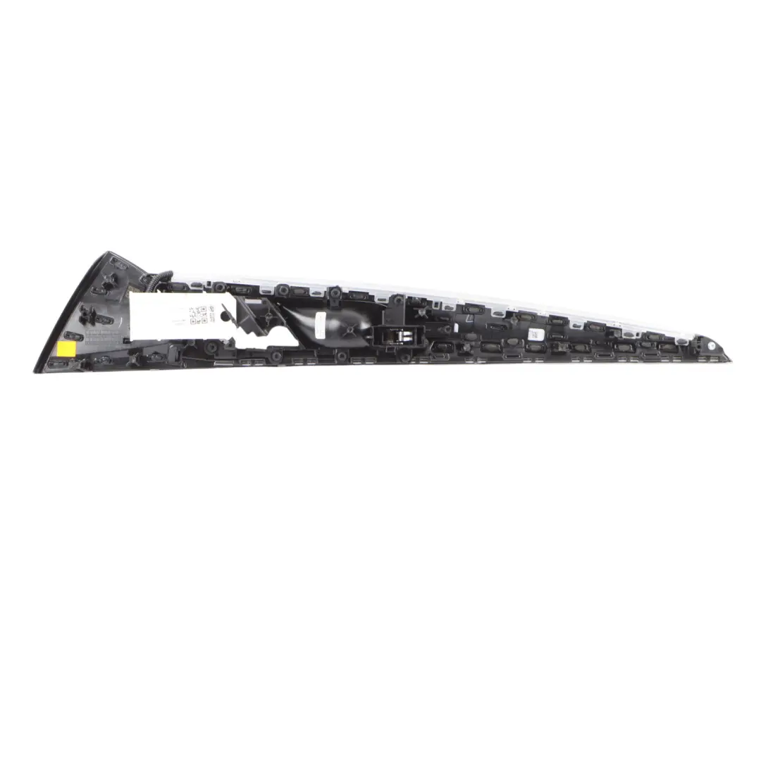 Door Card Strip Front Left N/S Moulding Trim Piano Lacquer Black to BMW F98 G01 G02 with Part number 8093517 BMW F98 G01 G02 Door Card Strip Front Left N/S Moulding Trim Piano Lacquer Black - SKU 8093517 - Part number 8093517
