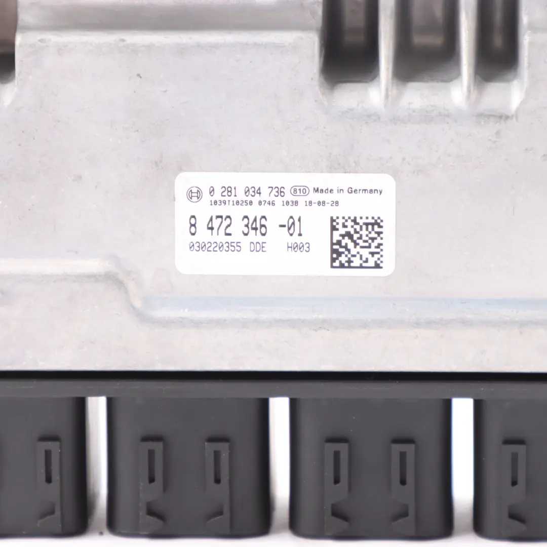 Mini Cooper D F60 2.0 B47 Diesel Engine Control Unit ECU Automatic - SKU 8472346 - Part number 8472346