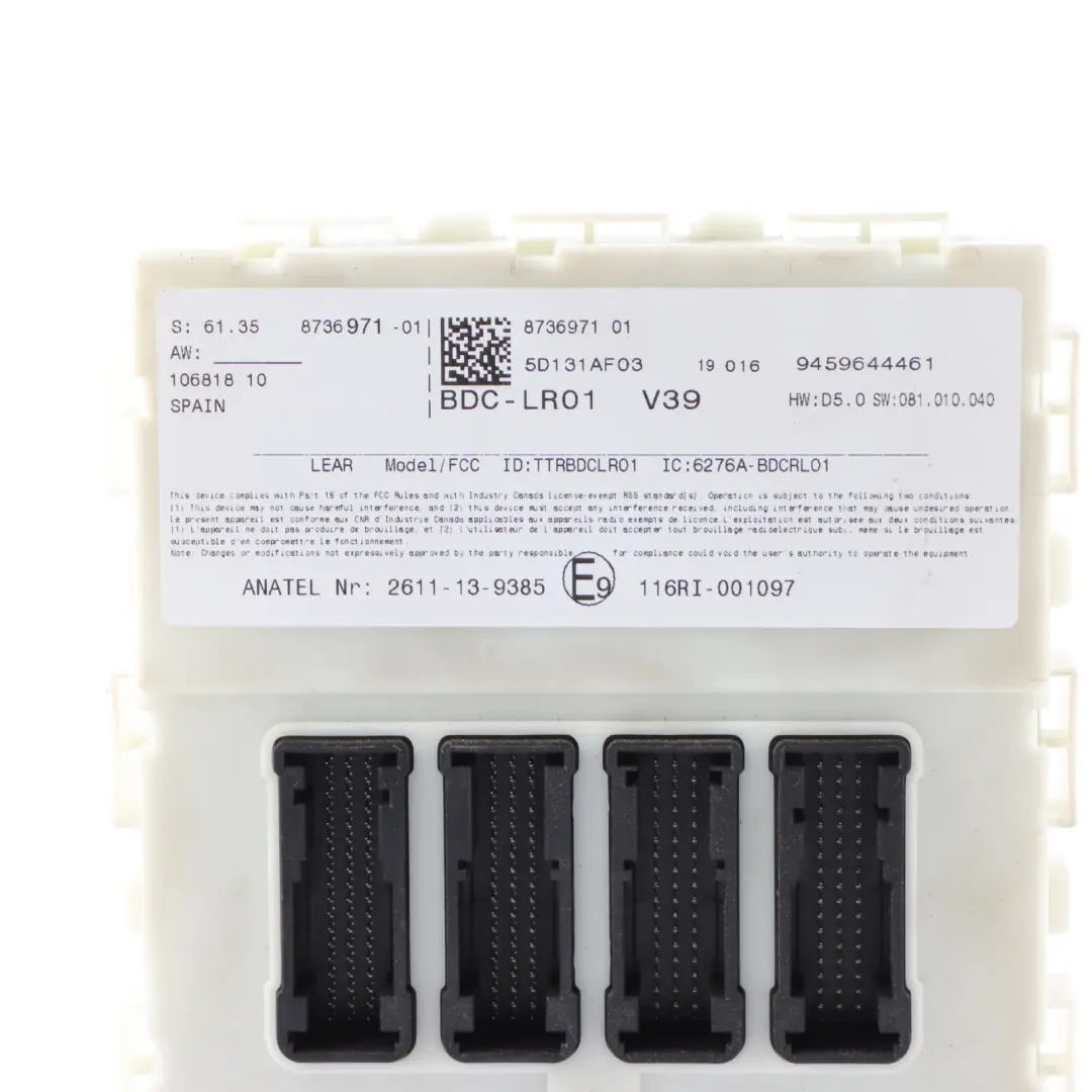 30dX N57 258HP Engine ECU Kit DDE BDC Key Automatic to BMW X5 F15 X6 F16 with Part number 8475351 BMW X5 F15 X6 F16 30dX N57 258HP Engine ECU Kit DDE BDC Key Automatic - SKU 8475351-1 - Part number 8475351