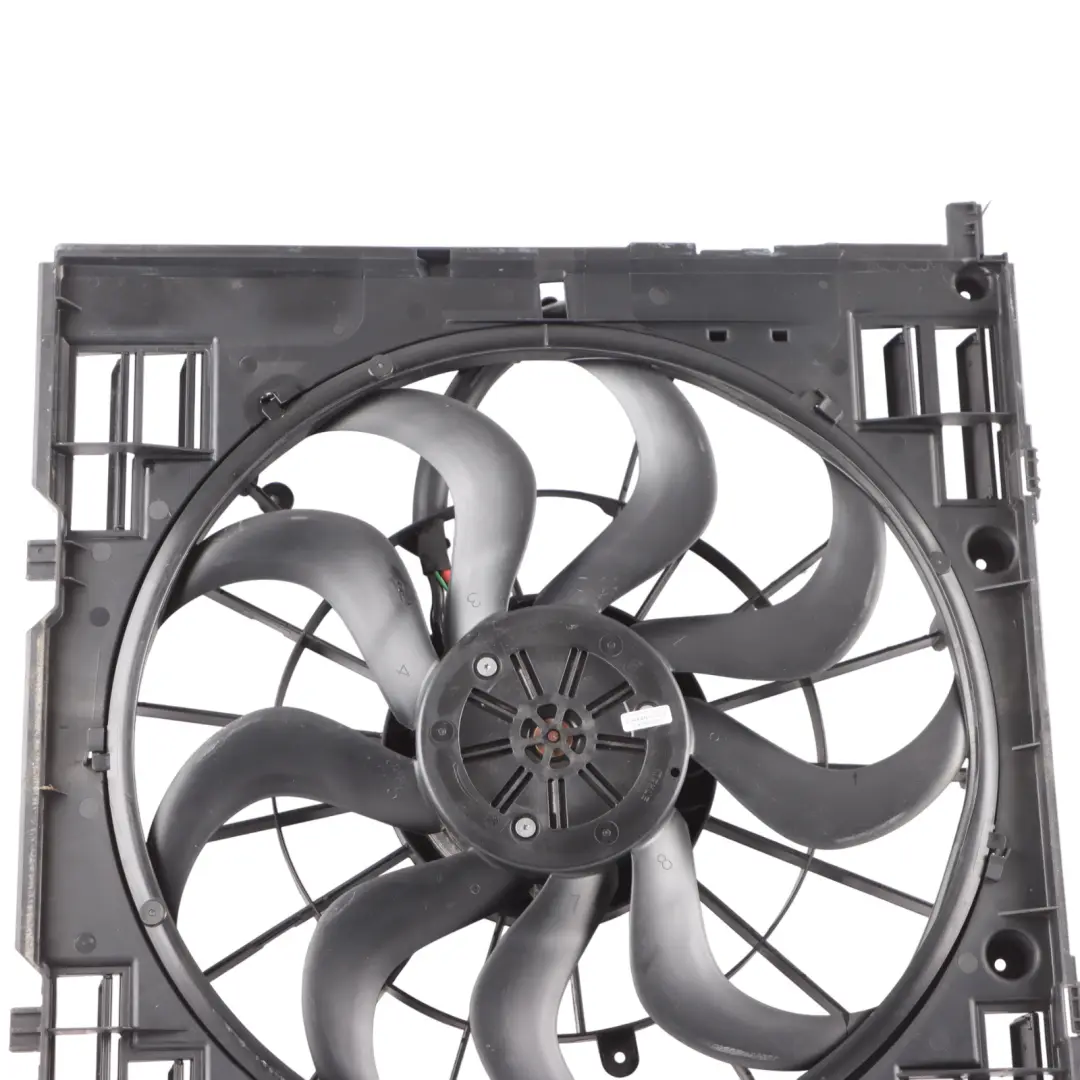 Radiator Cooling Fan Shroud 1000W to BMW X3 G01 Engine with Part number 8487639 BMW X3 G01 Engine Radiator Cooling Fan Shroud 1000W - SKU 8487639 - Part number 8487639