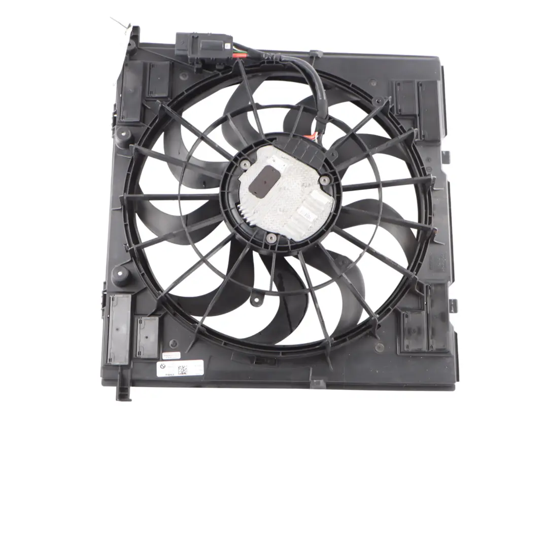 Radiator Cooling Fan Shroud 1000W to BMW X3 G01 Engine with Part number 8487639 BMW X3 G01 Engine Radiator Cooling Fan Shroud 1000W - SKU 8487639 - Part number 8487639