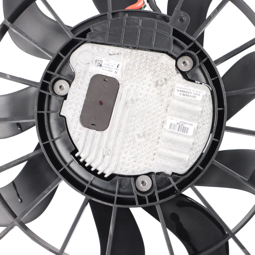 Radiator Cooling Fan Shroud 1000W to BMW X3 G01 Engine with Part number 8487639 BMW X3 G01 Engine Radiator Cooling Fan Shroud 1000W - SKU 8487639 - Part number 8487639