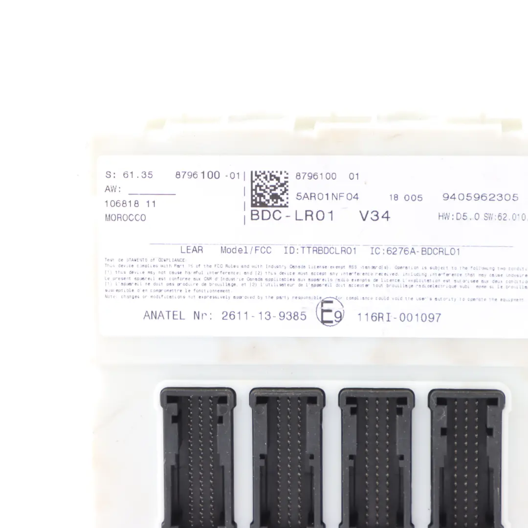 Mini F56 F60 Cooper S B48 192HP Engine ECU DME Kit BDC Lock + Key Manual - SKU 8489651-1 - Part number 8489651