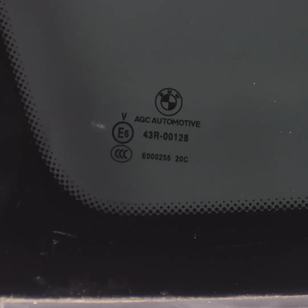 Quarter Side Triangle Window Glass Fixed Left N/S to BMW G32 Rear with Part number 8495577 BMW G32 Rear Quarter Side Triangle Window Glass Fixed Left N/S - SKU 8495577 - Part number 8495577