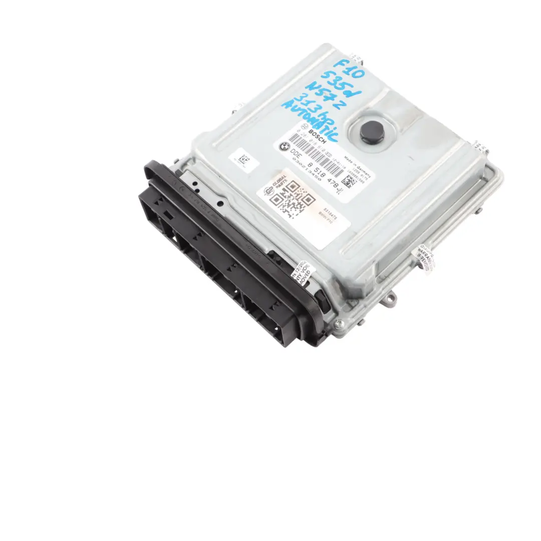 N57Z 313HP Engine Unit ECU DDE Automatic to BMW F10 F11 535d F13 640d with Part number 8518478 BMW F10 F11 535d F13 640d N57Z 313HP Engine Unit ECU DDE Automatic - SKU 8518478 - Part number 8518478