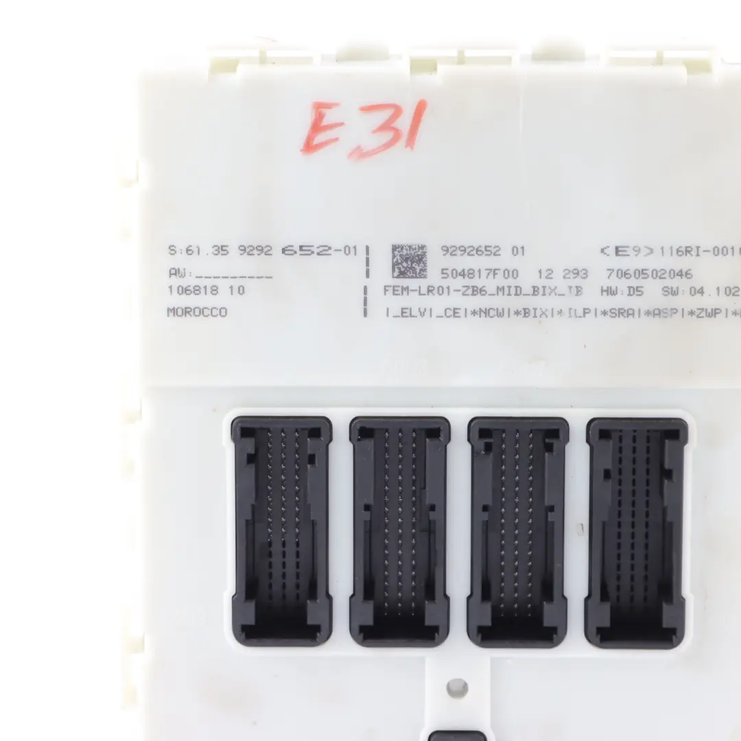 N57N 330d 258HP Diesel Engine ECU Kit DDE FEM Key Automatic to BMW F30 F31 with Part number 8572439 BMW F30 F31 N57N 330d 258HP Diesel Engine ECU Kit DDE FEM Key Automatic - SKU 8572439-2 - Part number 8572439