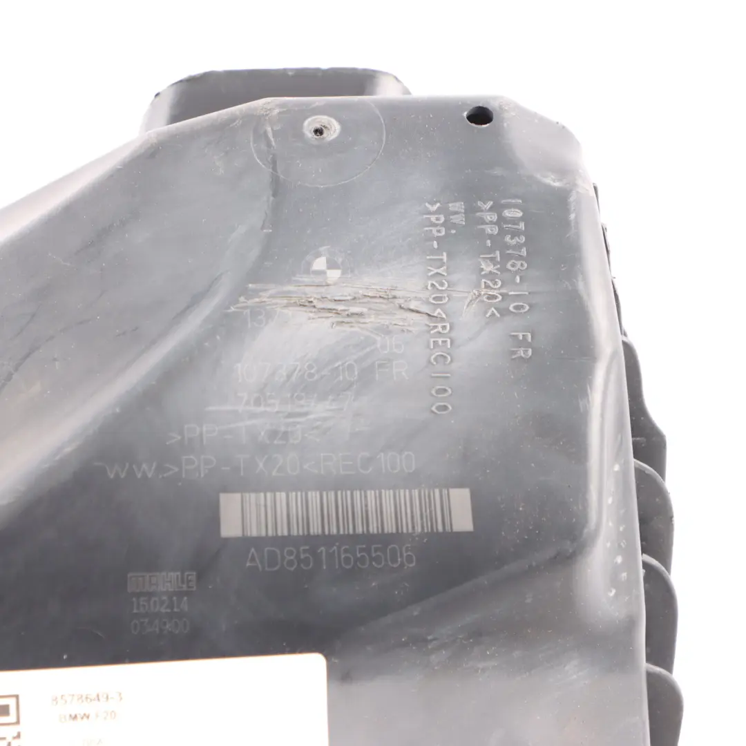 B37 B47 Filtro Aire Caja Admisión Silenciador Tapa para BMW F20 F21 F30 LCI con número de pieza 8578649 BMW F20 F21 F30 LCI B37 B47 Filtro Aire Caja Admisión Silenciador Tapa - SKU 8578649-3 - Número de pieza 8578649