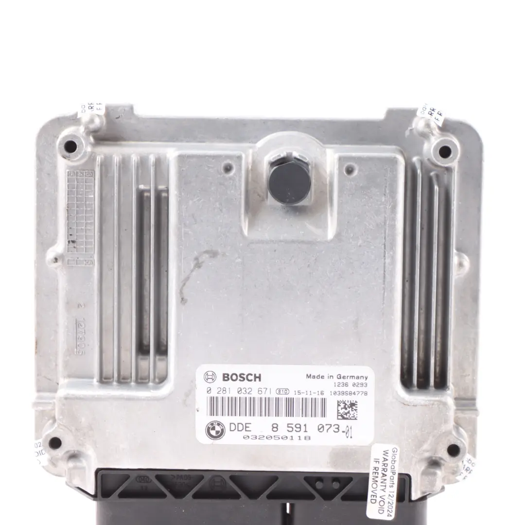 B47 Engine ECU Control Unit DDE Automatic to BMW F20 F30 LCI 118d 318d with Part number 8591073 BMW F20 F30 LCI 118d 318d B47 Engine ECU Control Unit DDE Automatic - SKU 8591073-10 - Part number 8591073
