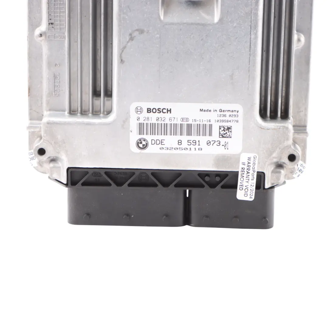 B47 Engine ECU Control Unit DDE Automatic to BMW F20 F30 LCI 118d 318d with Part number 8591073 BMW F20 F30 LCI 118d 318d B47 Engine ECU Control Unit DDE Automatic - SKU 8591073-10 - Part number 8591073