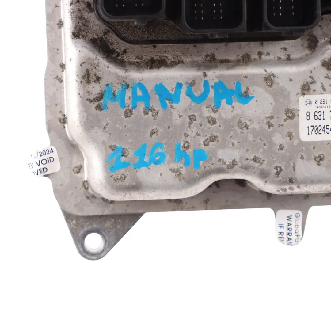 N20 184HP Engine Control Unit ECU DME Automatic to BMW F30 F31 320i with Part number 8631725 BMW F30 F31 320i N20 184HP Engine Control Unit ECU DME Automatic - SKU 8631725-5 - Part number 8631725