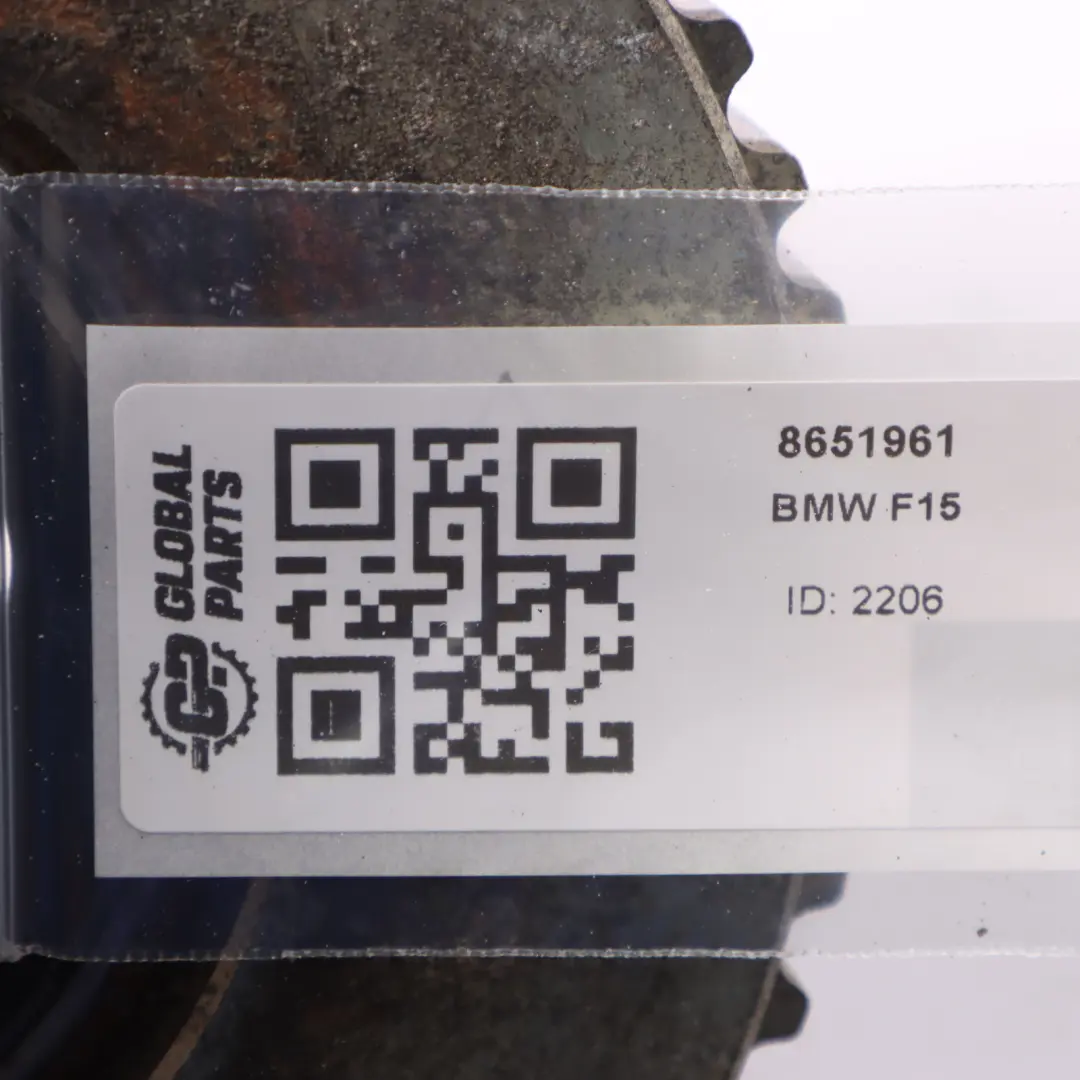 BMW X5 F15 40eX N20 Hybrid One Way Clutch Wheel Crankshaft Pulley - SKU 8651961 - Part number 8651961