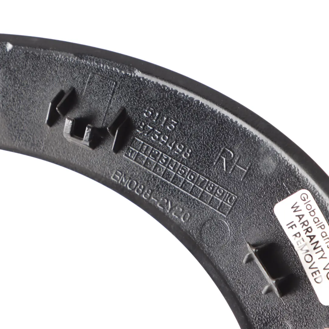 Headlight Right O/S Trim Ring Gloss Black to Mini Cooper Clubman F54 LCI with Part number 8739498 Mini Cooper Clubman F54 LCI Headlight Right O/S Trim Ring Gloss Black - SKU 8739498 - Part number 8739498