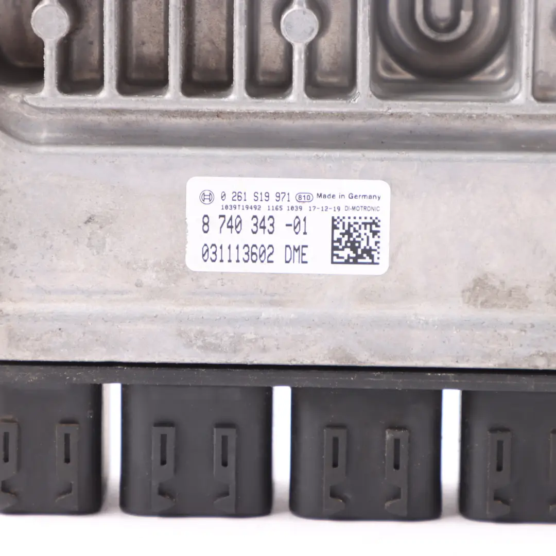 BMW F20 F30 F32 LCI 120i 320i 420i Petrol B48 184HP ECU DME Unit Manual - SKU 8740343 - Part number 8740343