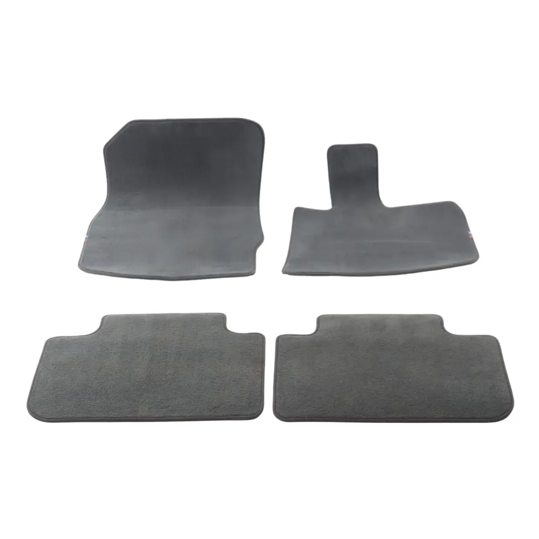 Floor Mats M Sport BMW X3 G01 F97 X4 G02 Carpet Velours Front Rear Set to with Part number 8745788 Floor Mats M Sport BMW X3 G01 F97 X4 G02 Carpet Velours Front Rear Set - SKU 8745788 - Part number 8745788