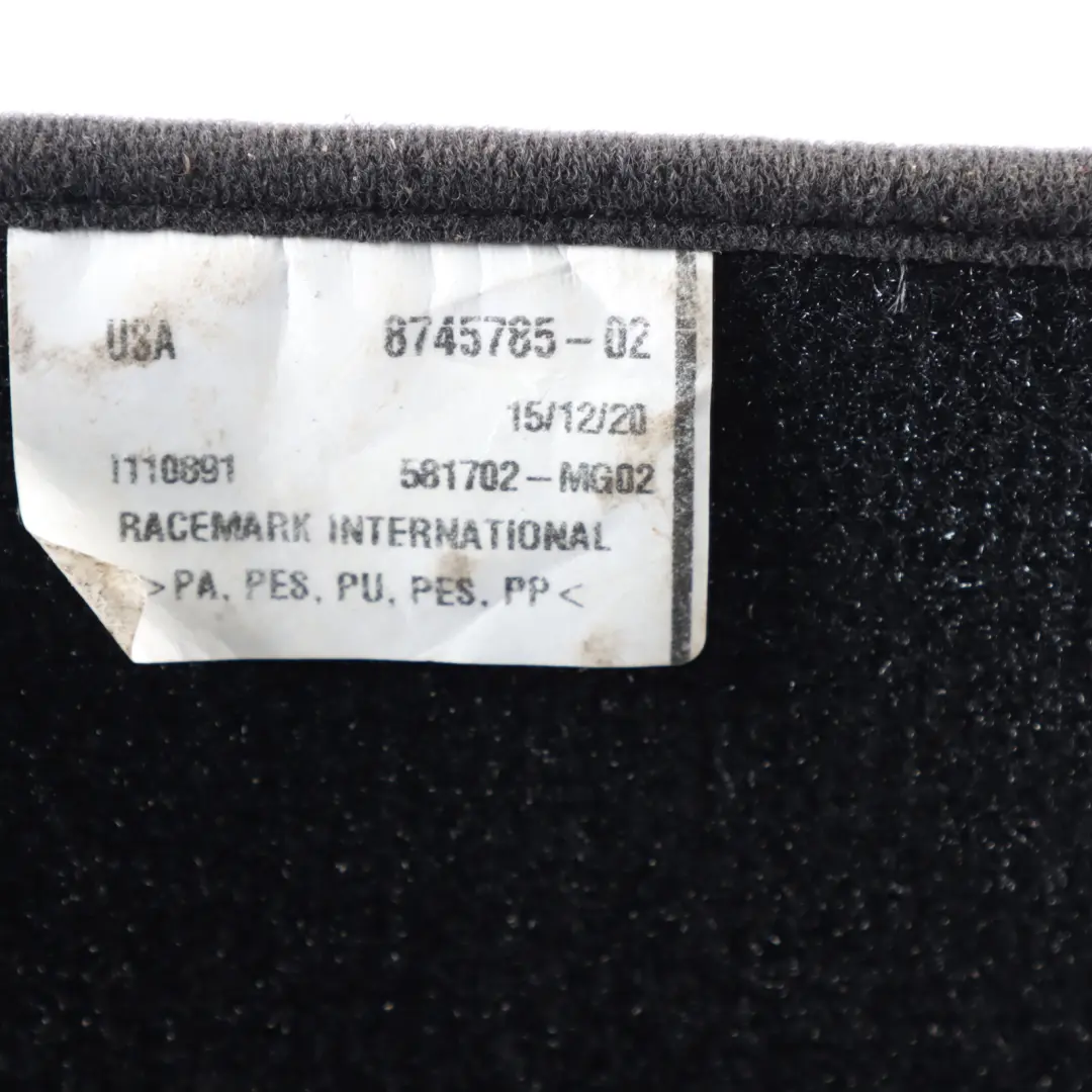  Floor Mats M Sport BMW X3 G01 F97 X4 G02 Carpet Velours Front Rear Set - SKU 8745788 - Part number 8745788