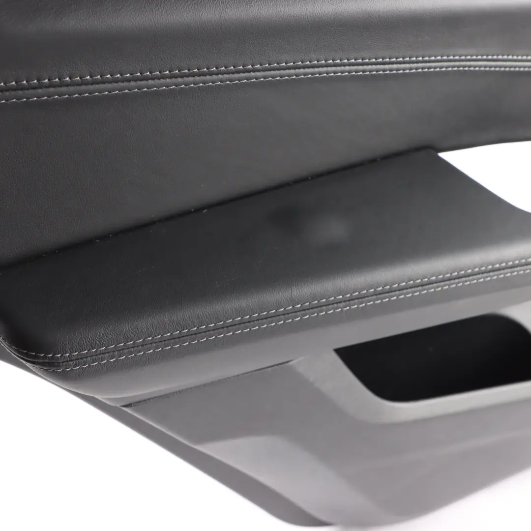 X4M F98 Door Card Panel Trim Leather Merino Black Rear Left N/S to BMW with Part number 8747057 BMW X4M F98 Door Card Panel Trim Leather Merino Black Rear Left N/S - SKU 8747057 - Part number 8747057