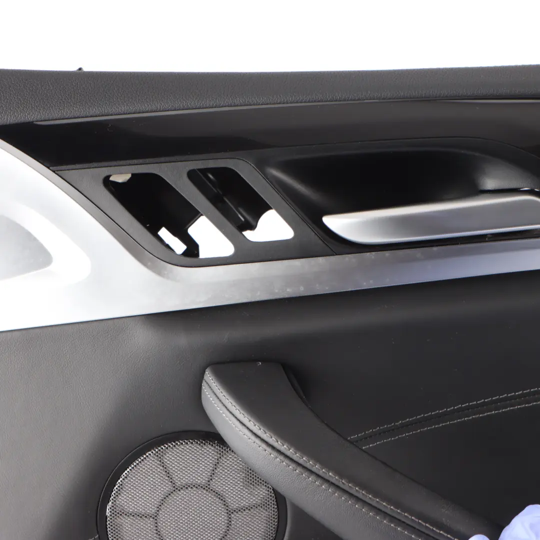  Door Card Panel BMW X4M F98 Front Right O/S Merino Leather Black - SKU 8747120 - Part number 8747120
