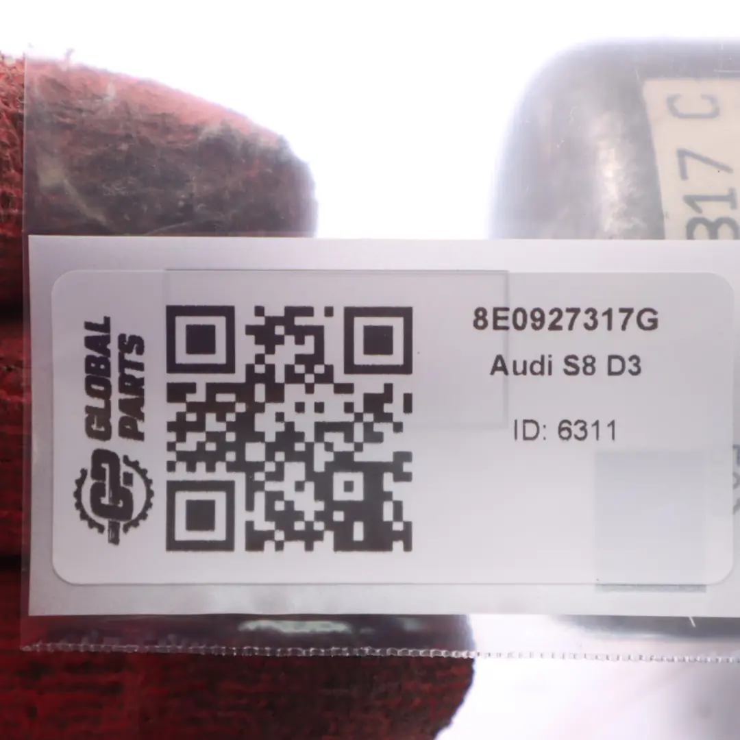 Audi S8 D3 Pompe Servo de Freinage Electrique Tuyau d'Aspiration - SKU 8E0927317G - Numéro de pièce 8E0927317G