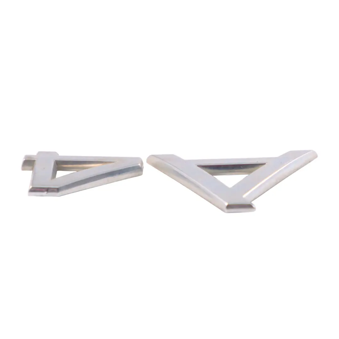 Audi A4 B8 Badge de coffre arrière Badge Emblem Chrome A4 Lettering - SKU 8H0853741 - Numéro de pièce 8H0853741