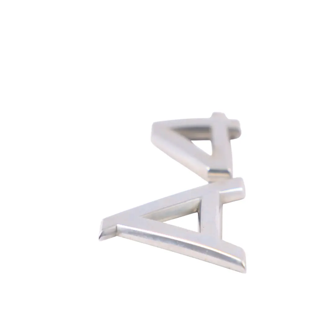 Audi A4 B8 Badge de coffre arrière Badge Emblem Chrome A4 Lettering - SKU 8H0853741 - Numéro de pièce 8H0853741